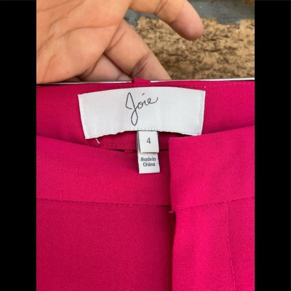 Joie Bright Rose Anderson B Tapered pant size 4 - Picture 6 of 10